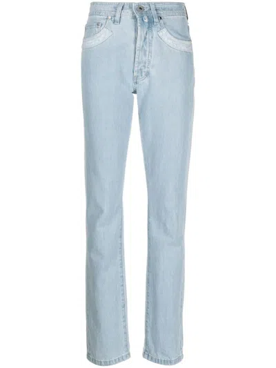 032C 032C PATCHWORK ORGANIC COTTON JEANS