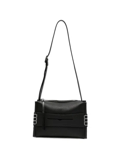 032c Pebbled Leather Shoulder Bag In Black
