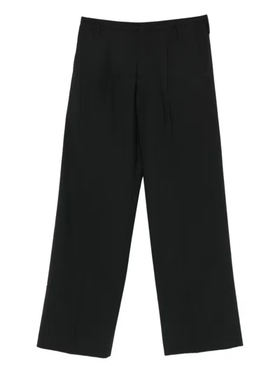 032c Pleated Trousers In Black