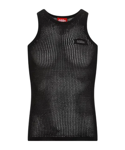 032c Sleeveless Vest In Black
