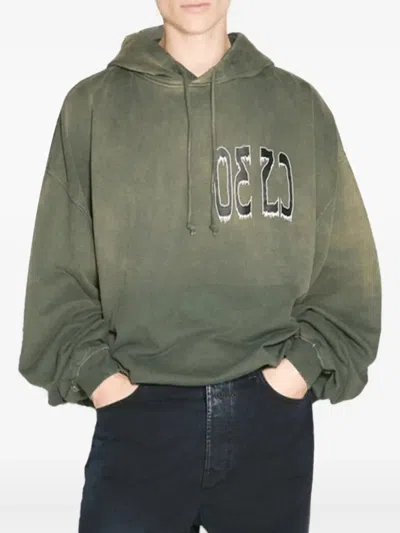 032C SPLICED BUBBLE HOODIE