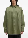032c Steaming Optional Shirt In Green