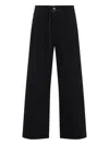 032c Down To Earth Wide-leg Jeans In Black
