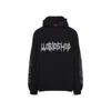 032c Faithless Oversized Hoodie In Black