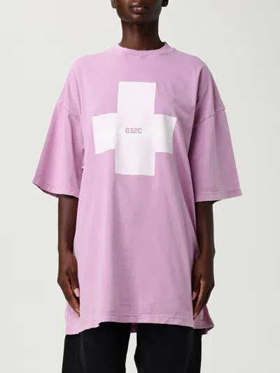 032C T-SHIRT 032C WOMAN COLOR PINK,G80766010