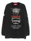 032c Black Telepresence Oversized Longsleeve T-shirt