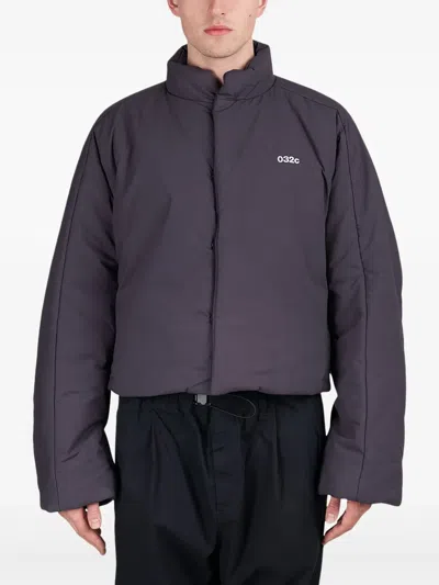032c Trapeze Padded Jacket In Animal Print