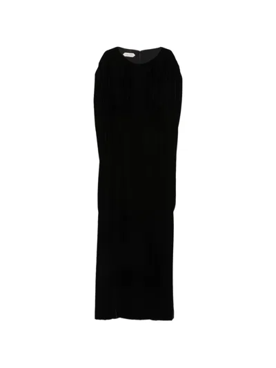 032c Velvet Dress In Black