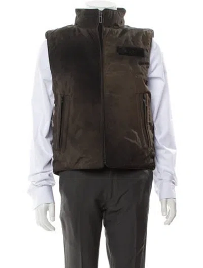 Pre-owned 032c Vest In Green