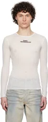 032c Sun Fine Long-sleeved T-shirt In Soft White