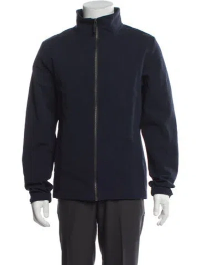 Pre-owned 032c Windbreaker In Blue