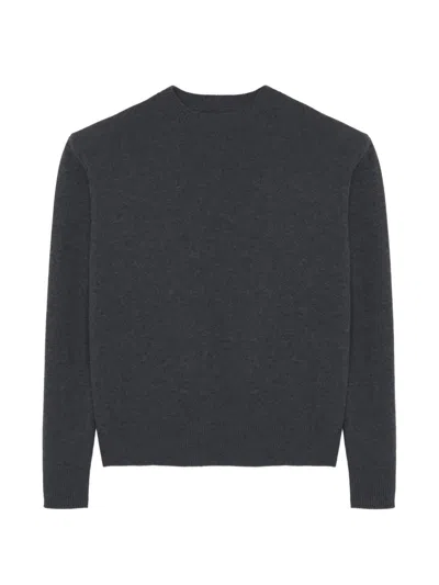 032c Wool Crew-neck Sweater In Gray