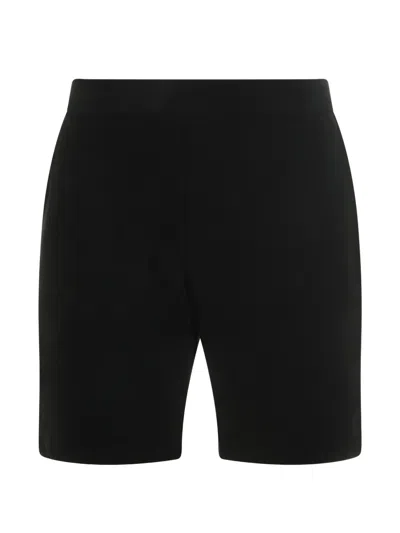 04651 / A Trip In A Bag Elasticated-waist Shorts In Black