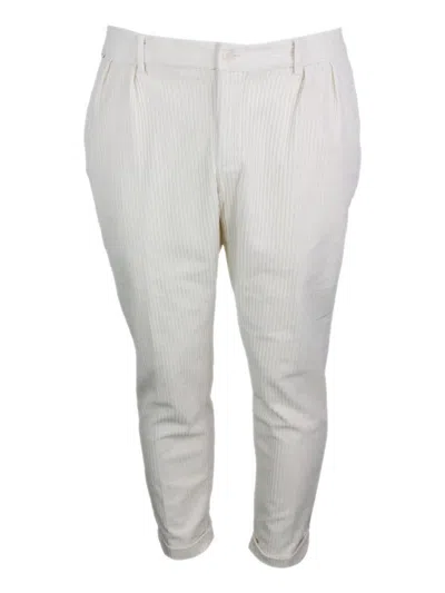 04651 / A Trip In A Bag 04651/ A Trip In A Bag Trousers In White