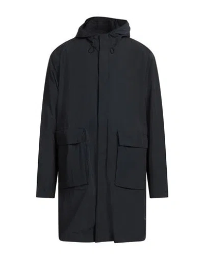 04651/a Trip In A Bag Man Overcoat & Trench Coat Midnight Blue Size Xl Polyamide, Polyurethane