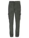 04651/a Trip In A Bag Man Pants Military Green Size L Cotton, Elastane