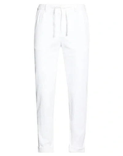 04651/a Trip In A Bag Man Pants White Size Xl Cotton, Elastane