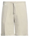 04651/a Trip In A Bag Man Shorts & Bermuda Shorts Beige Size Xxl Cotton, Elastane