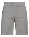 04651/a Trip In A Bag Man Shorts & Bermuda Shorts Grey Size Xxl Cotton, Elastane