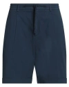 04651/a Trip In A Bag Man Shorts & Bermuda Shorts Navy Blue Size Xxl Cotton, Elastane