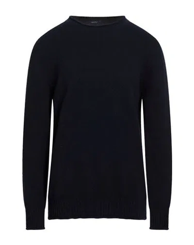 04651/a Trip In A Bag Man Sweater Navy Size Xl Virgin Wool, Polyamide In Blue