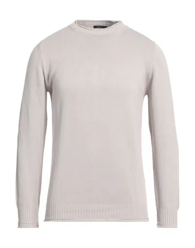 04651/a Trip In A Bag Man Sweater Taupe Size S Cotton, Wool In Grey