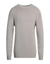 04651/a Trip In A Bag Man Sweater Taupe Size Xxl Virgin Wool In Gray