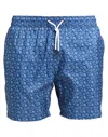 04651/a Trip In A Bag Man Swim Trunks Blue Size Xl Polyester In Blue