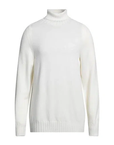04651/a Trip In A Bag Man Turtleneck Ivory Size Xxl Virgin Wool In White