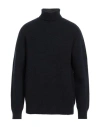 04651/a Trip In A Bag Man Turtleneck Midnight Blue Size Xl Wool, Cashmere In Blue