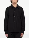 04651/trip In A Bag Button Overshirt In Black