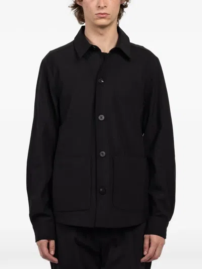04651/trip In A Bag Button Overshirt In Black