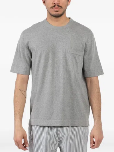 04651/trip In A Bag Pocket T-shirt In Gray
