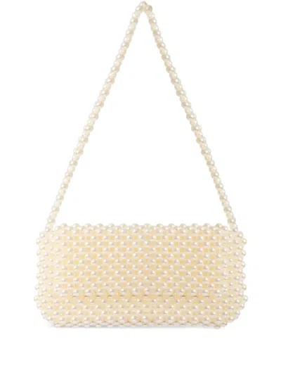0711 Clover Shoulder Bag In White