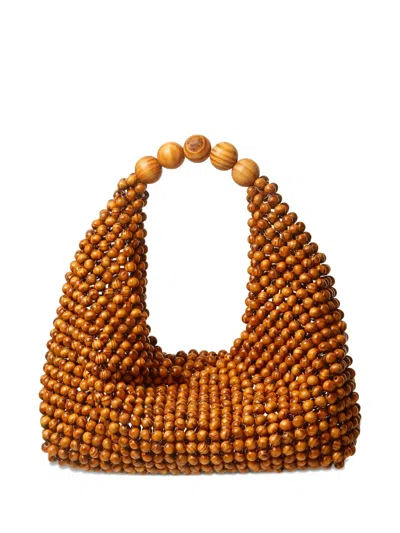 0711 Ella Shoulder Bag In Brown