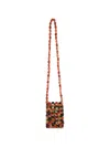 0711 Gina Beaded Mini Bag In Multi