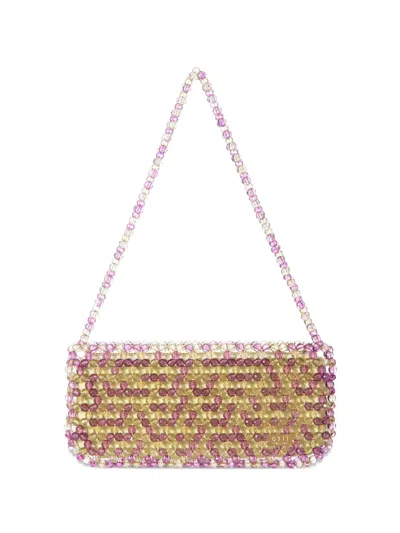 0711 May Beaded Shoulder Bag In Multi