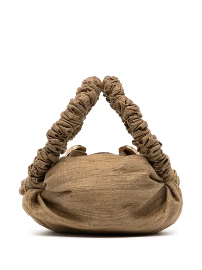 0711 Nino Small Tote Bag In Brown