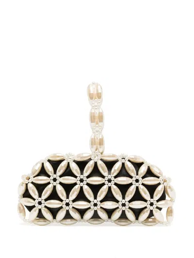 0711 Pearl Tote Bag In Yellow