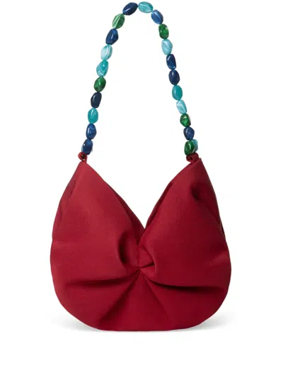 0711 Small Rosh Tote Bag In Red