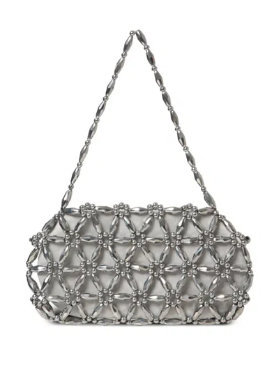 0711 Tebea Shoulder Bag In Silver