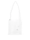 0711 Tekla Bucket Bag In White