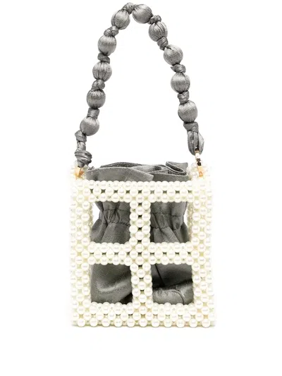 0711 Tekla Mini Bag In Weiss