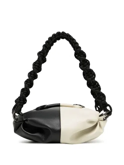 0711 Tiny Nino Tote Bag In Black