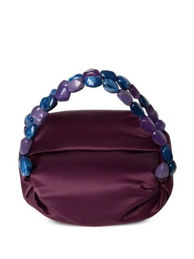 0711 Tiny Nino Tote Bag In Purple