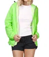 08 Lifestyle Rain Jacket In Neon Green In Green
