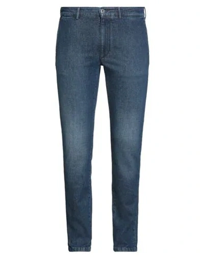 0/zero Construction Man Jeans Blue Size 34 Cotton, Elastane