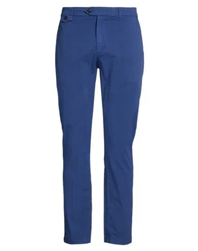 0/zero Construction Man Pants Blue Size 35 Cotton, Elastane