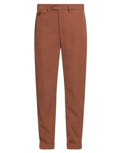0/zero Construction Man Pants Brown Size 29 Polyester, Elastane