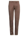 0/zero Construction Man Pants Brown Size 30 Cotton, Elastane
